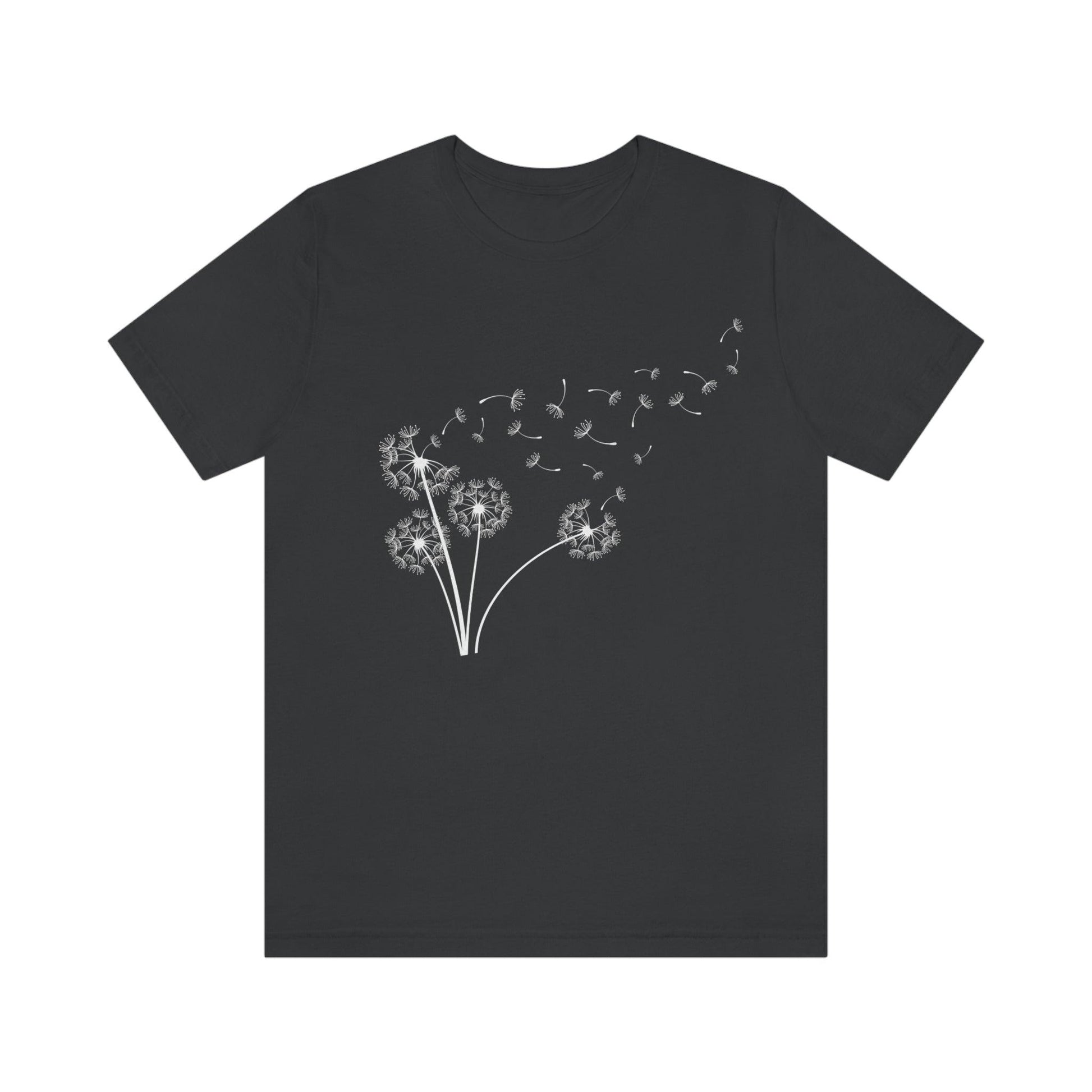 Dandelion Shirt, Boho Windflower Shirt, Dandelion Shirt for Her, Windflower Tee, Meditation Gift, Yoga Shirt, Inspirational Shirt, Bday Tees - Giftsmojo