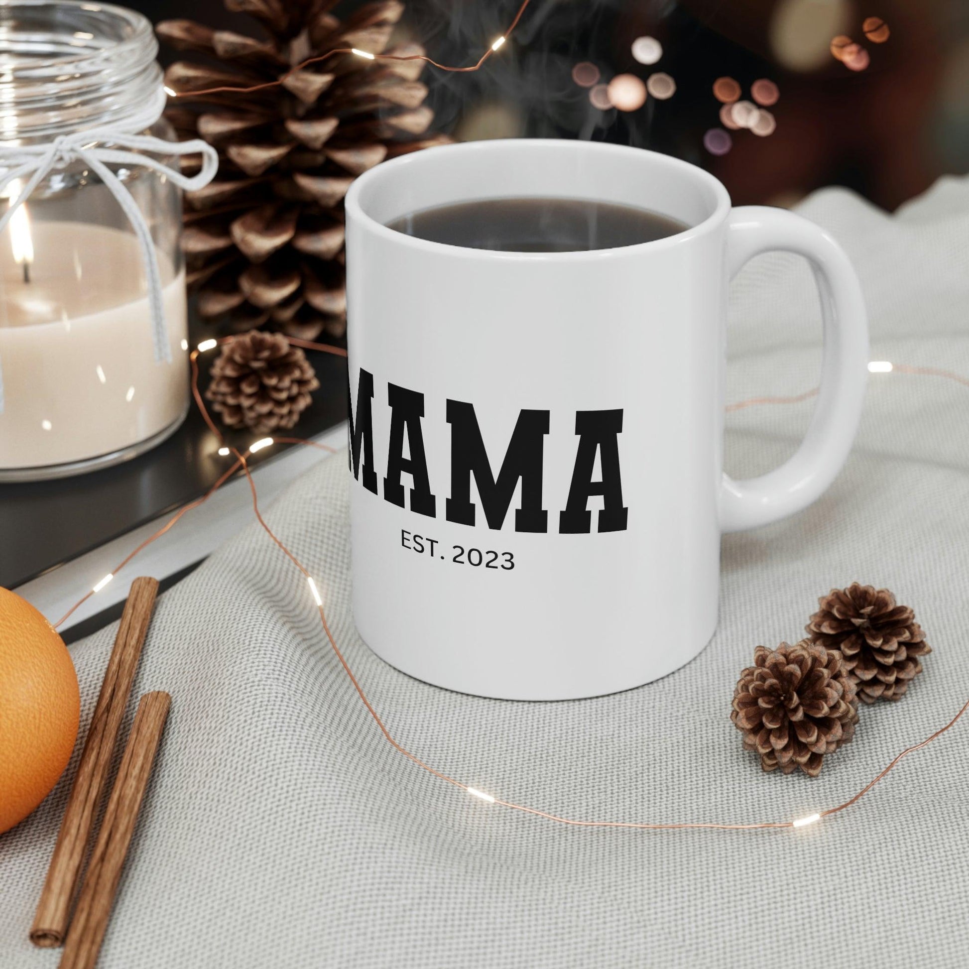 Best Mama Ever Mug, gift for mom on mothers day, Birthday gift for mom, gift for her, coffee mug for her, hot cocoa mug, gift for coffee lover - Giftsmojo