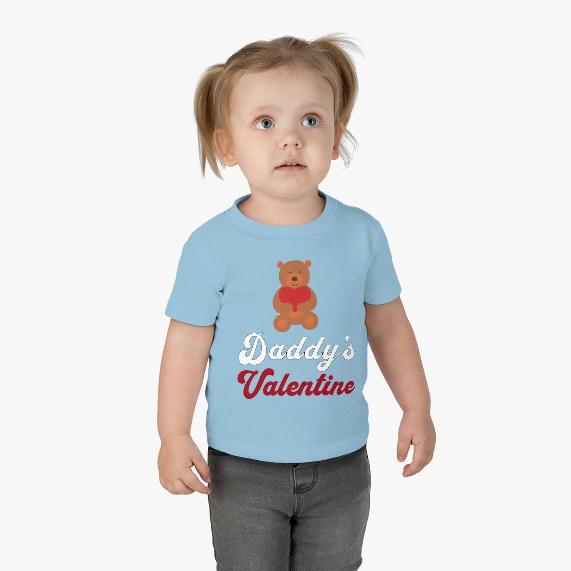 Daddy's Valentine - Kids Valentine day shirt - Giftsmojo