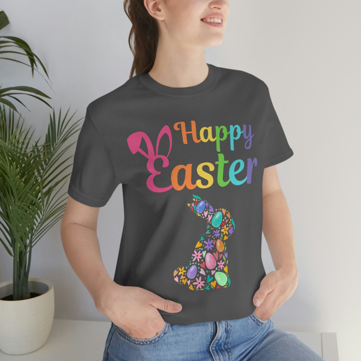 Happy Easter Bunny Tshirt Easter Gift for men and women Easter Shirt Shamrock Shirt