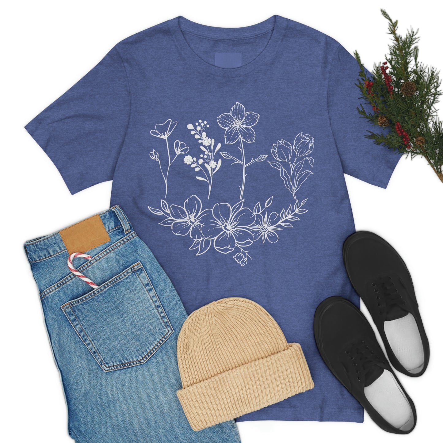 Flower Tshirt - Nature lover Shirt