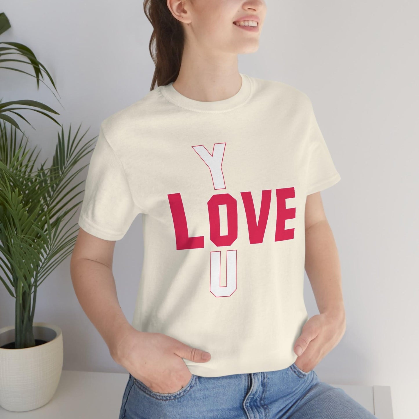 Love you Tshirt - Giftsmojo