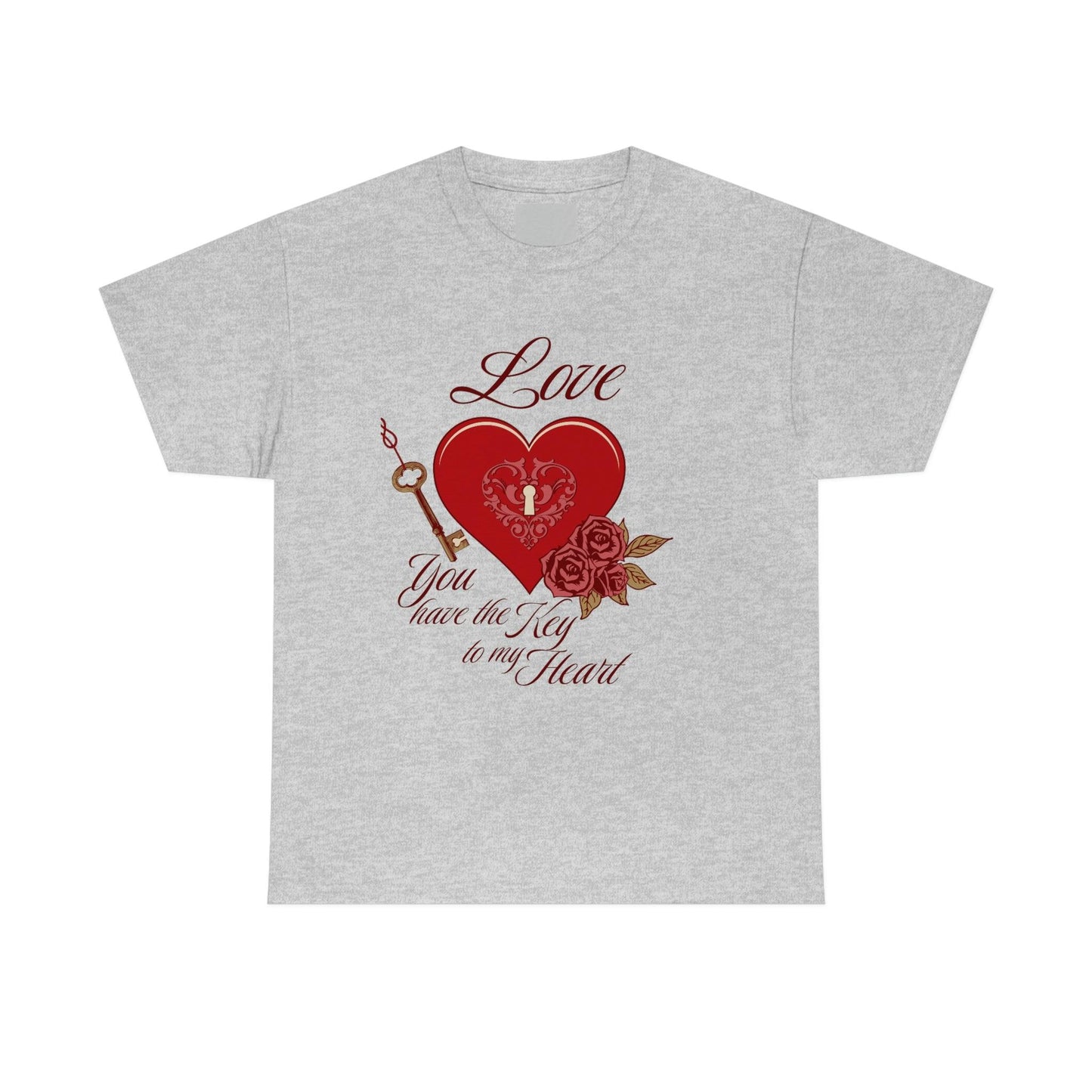 Love you have the keys to my heart Tee - Giftsmojo