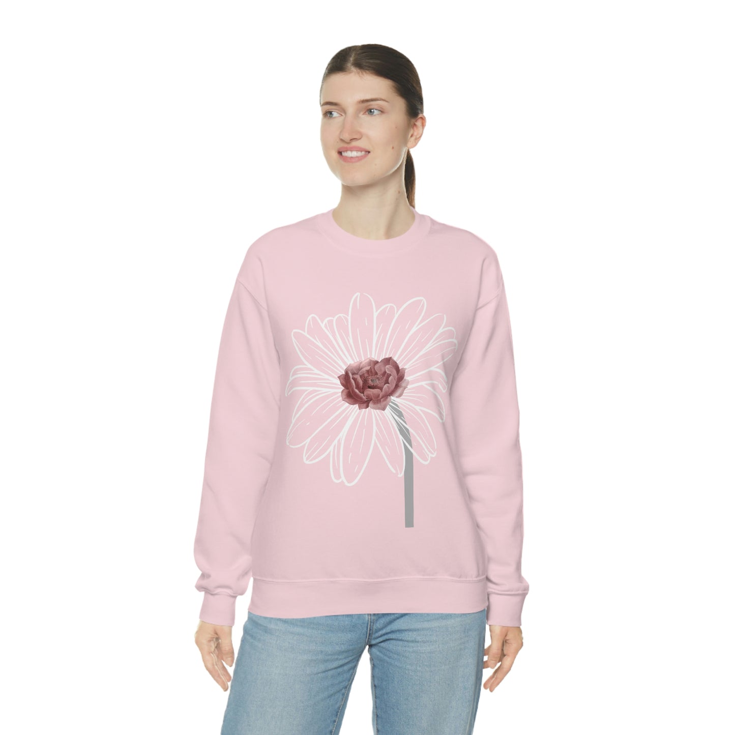 Floral Sweatshirt, Wildflower Sweatshirt, Flower sweatshirt, Wild Flowers