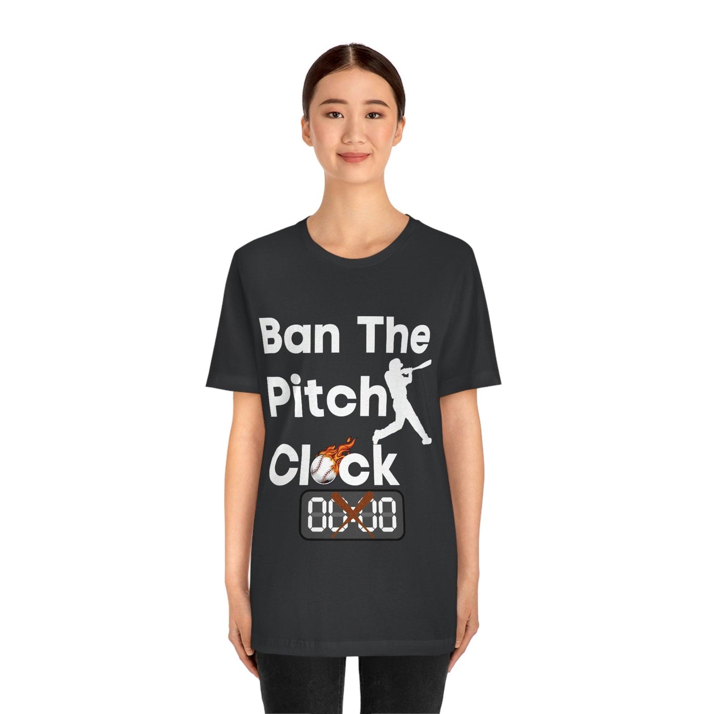 Ban The Pitch Clock in Baseball - Ban Baseball Pitch Clock - Giftsmojo