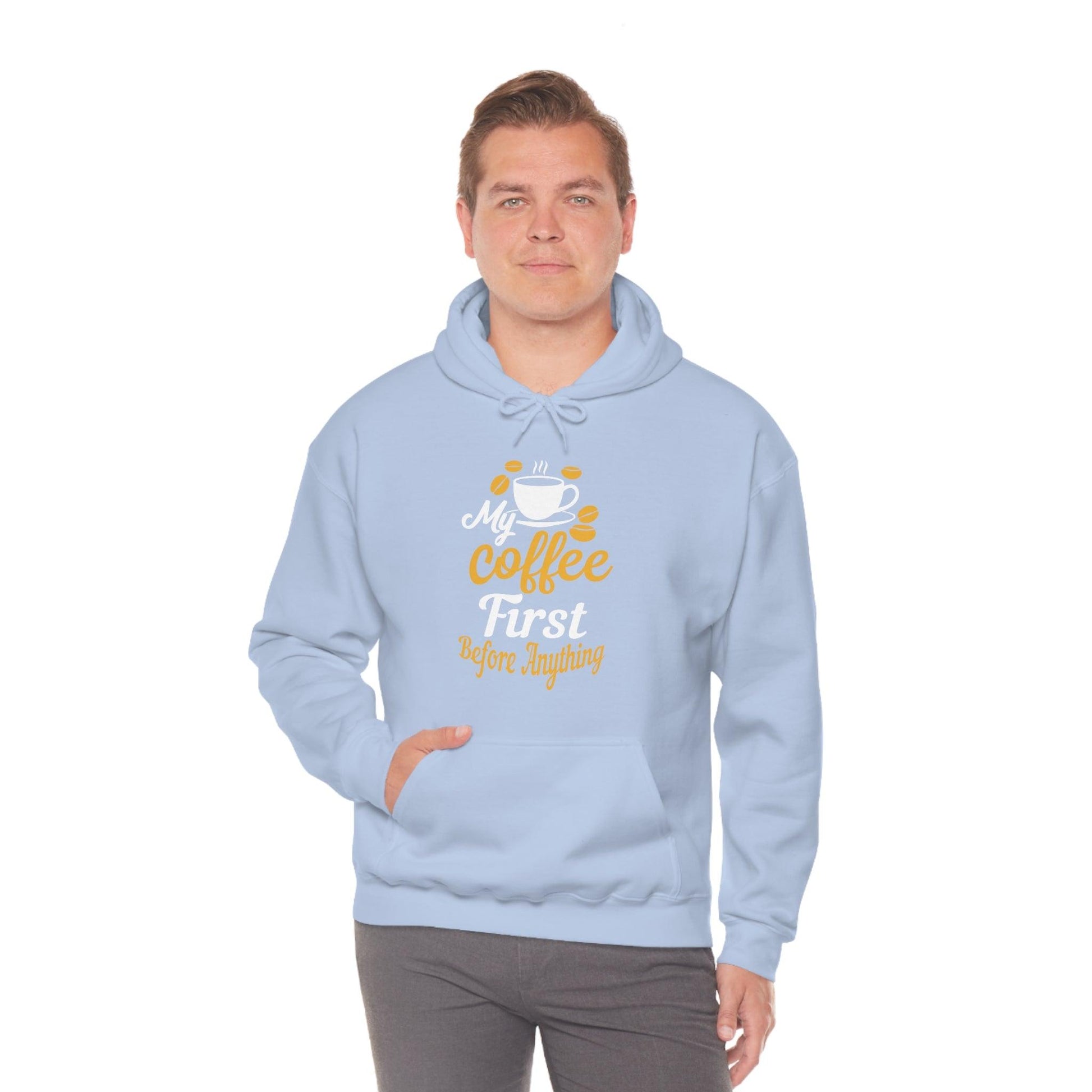 My coffee first before anything Hoodie - Giftsmojo