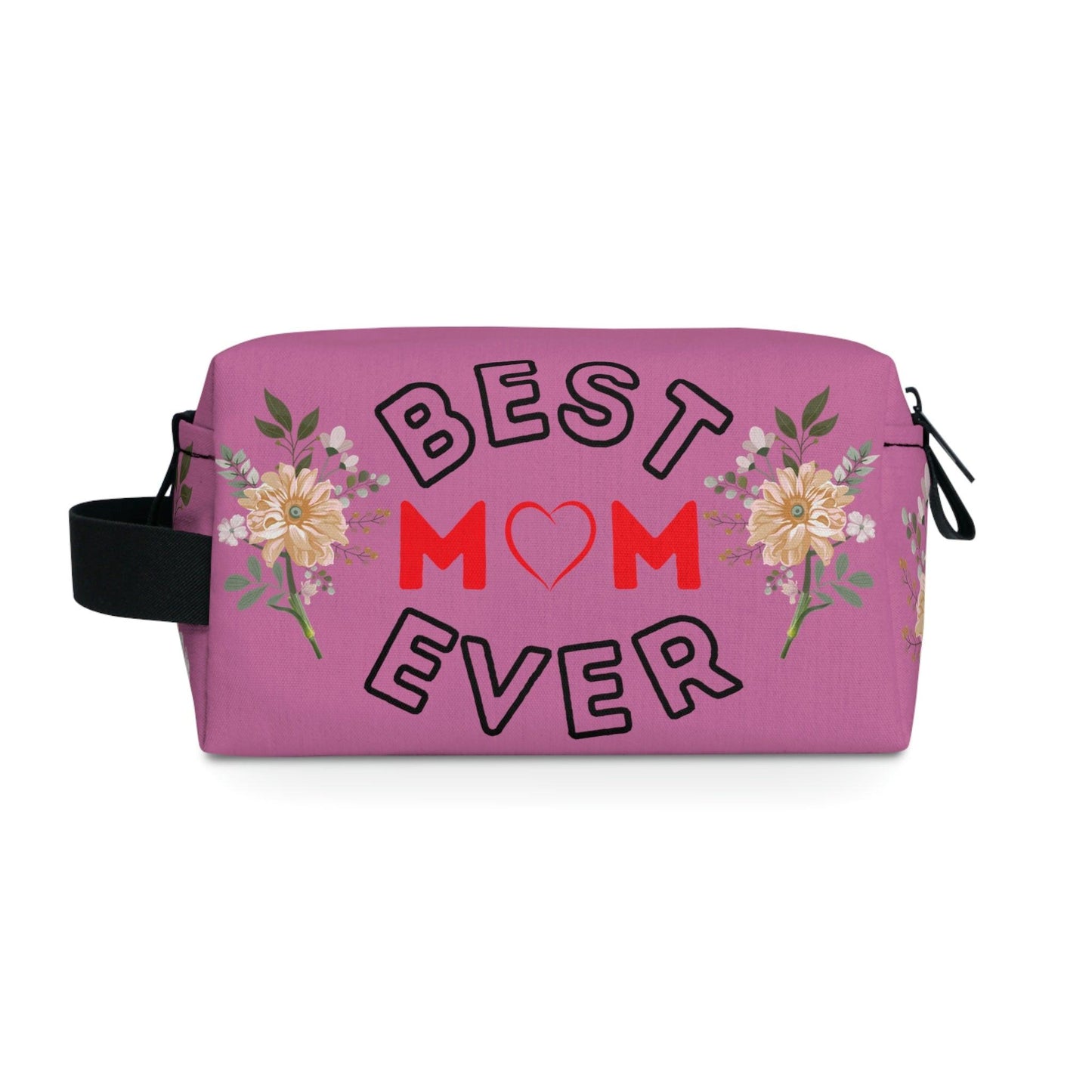 Travel Cosmetic Bag | Travel bag | Toiletry Bag Women | Best Mom Ever Makeup Bag | Cute makeup bag | Makeup pouch | Aesthetic makeup bag