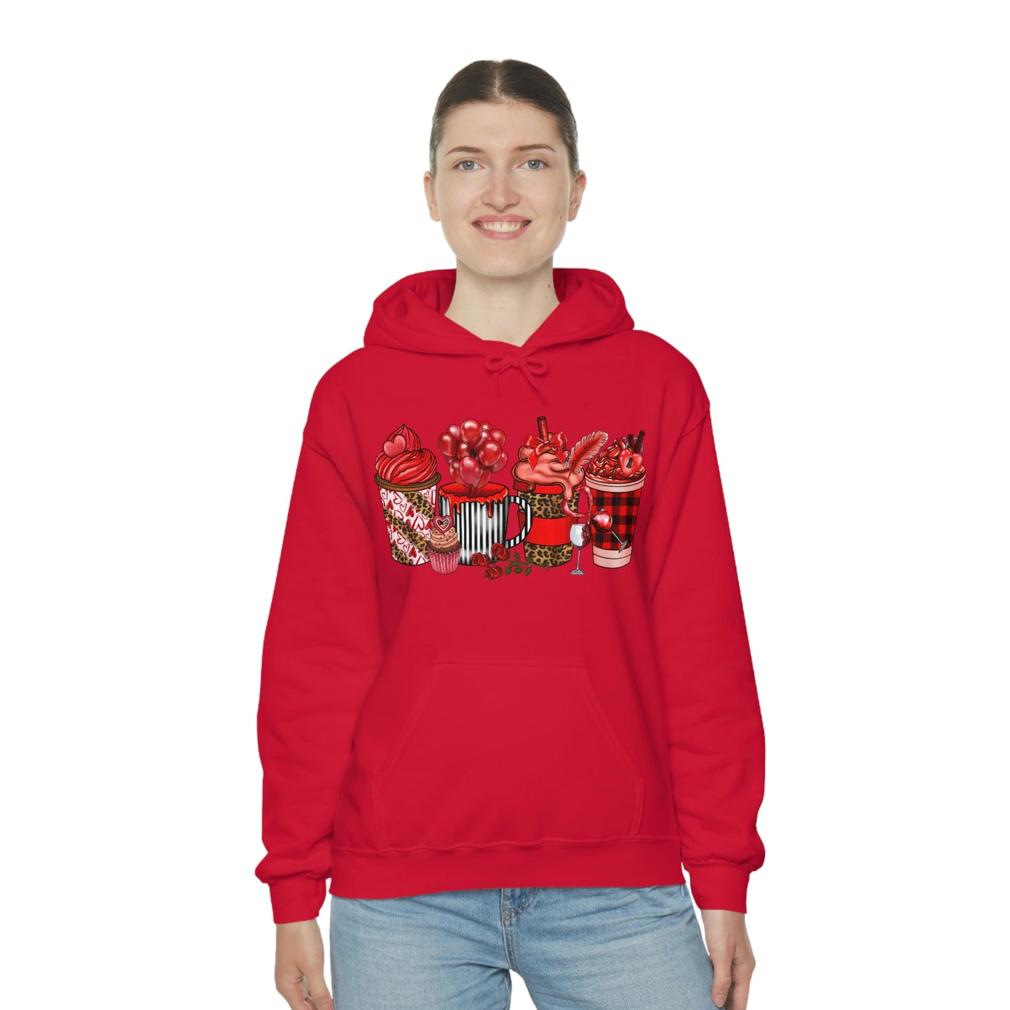 Valentine's day Hooded Sweatshirt (this is all i want for valentine)