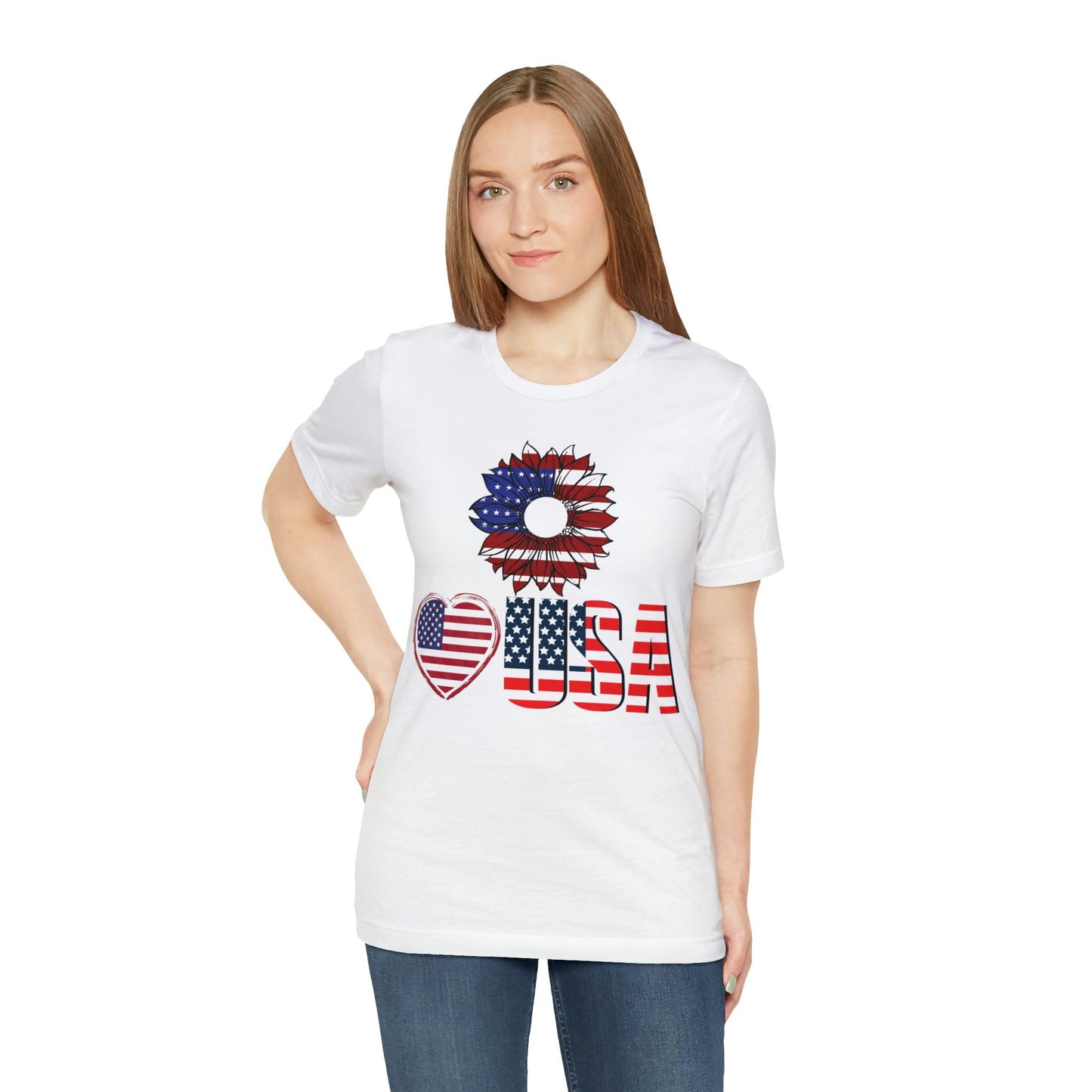 Independence Day shirt, American flag shirt, Red, white, and blue shirt, - Giftsmojo