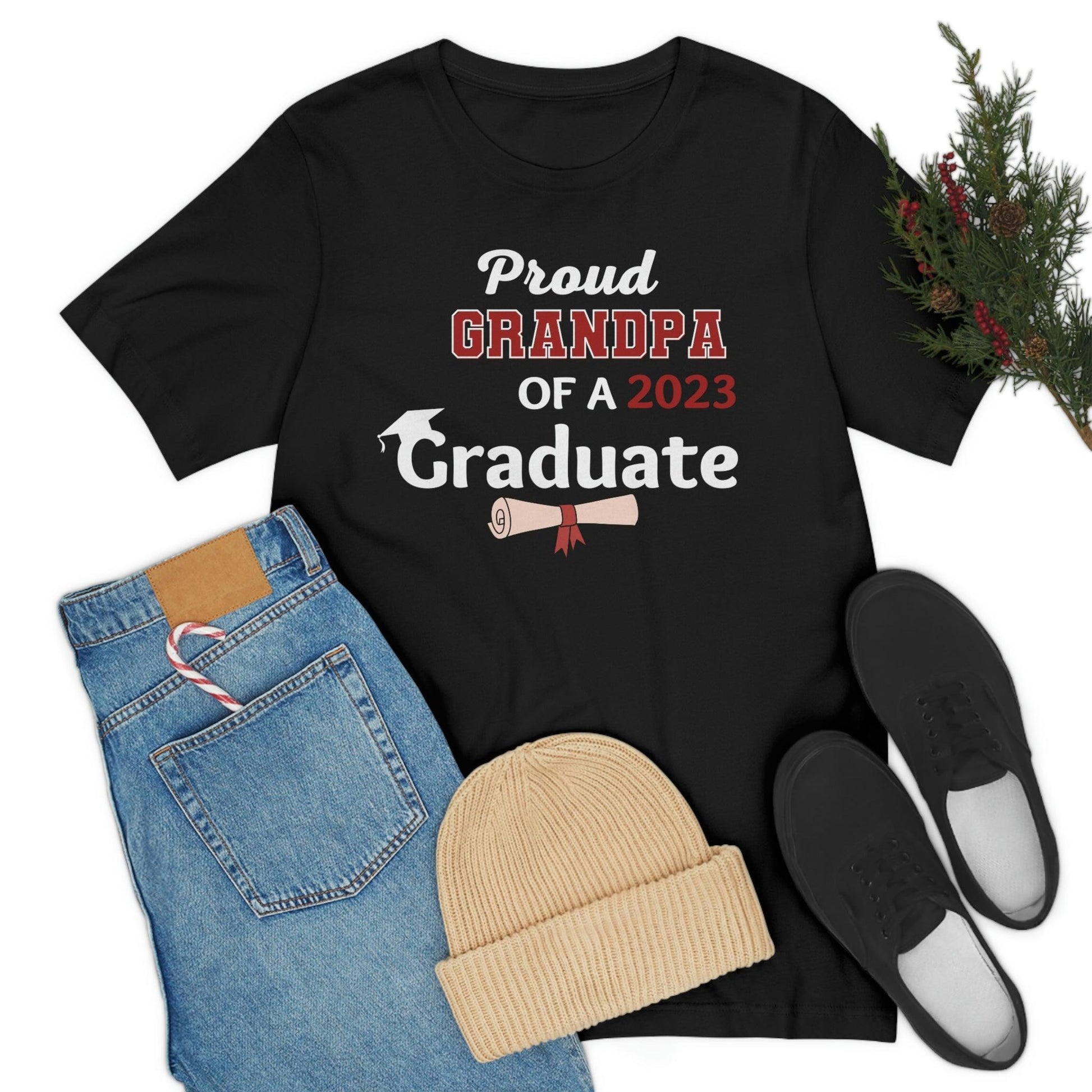 Proud Grandpa of a Graduate shirt - Graduation shirt - Graduation gift - Giftsmojo