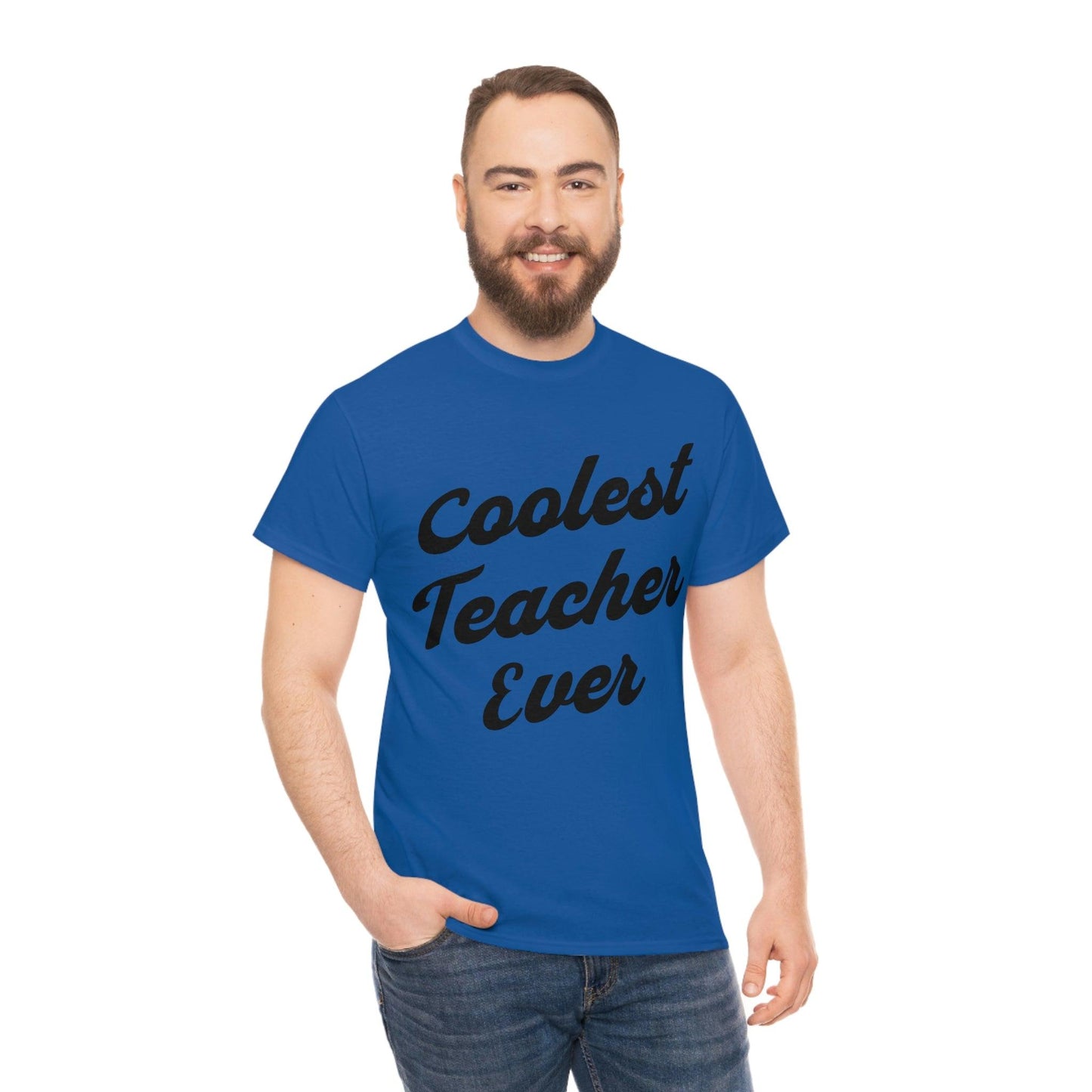 Coolest Teacher Ever T-Shirt - Teacher appreciation - gift for teachers - Giftsmojo