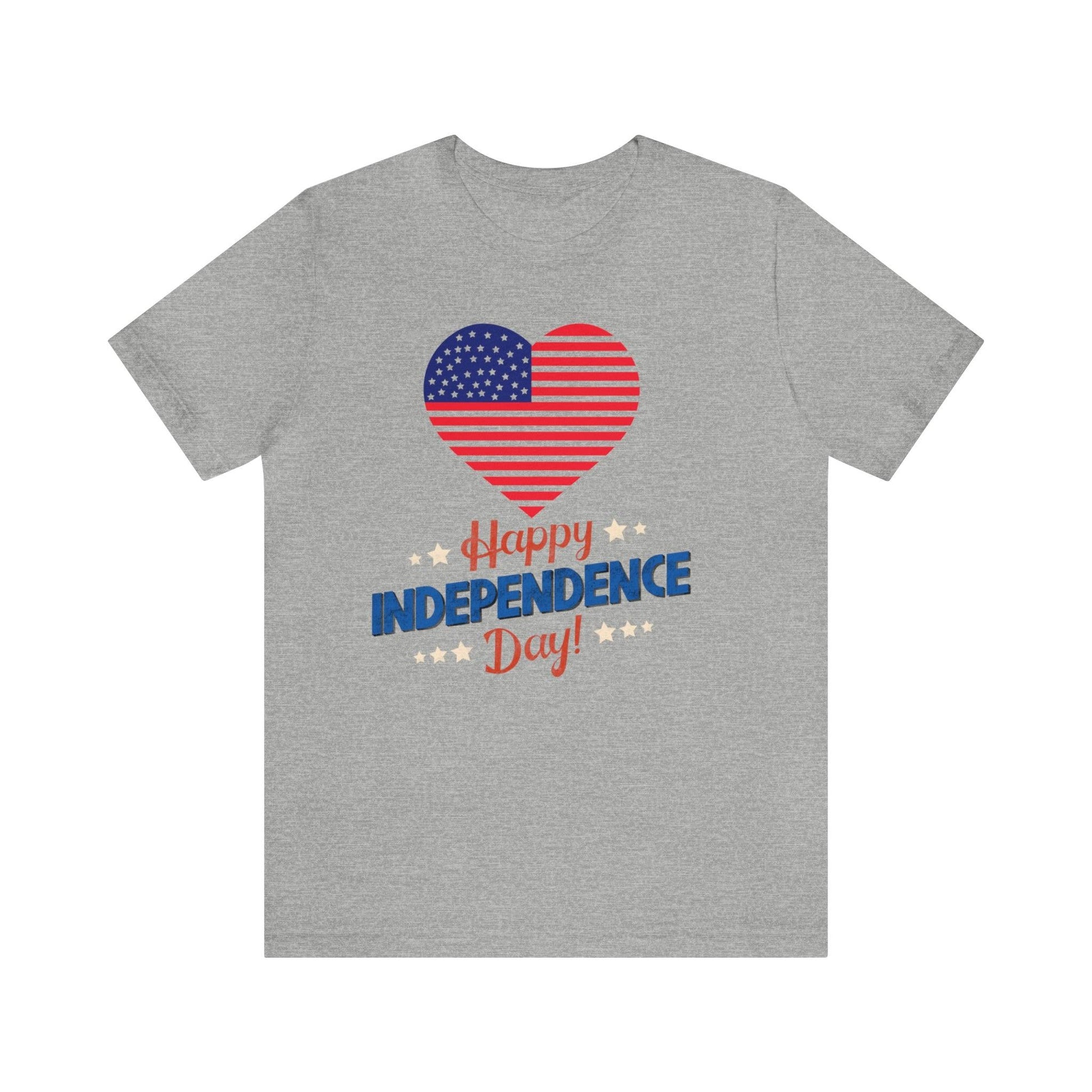 Happy Independence Day shirt, American flag shirt, Red, white, and blue shirt, Patriotic shirt, USA shirt - Giftsmojo