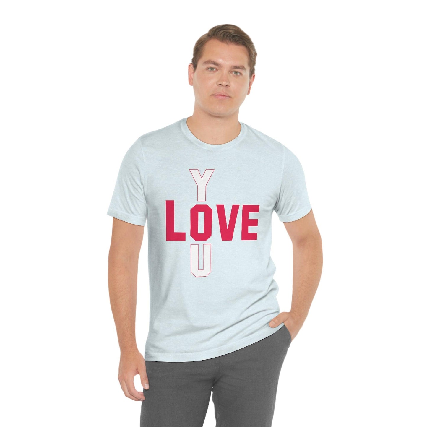 Love you Tshirt - Giftsmojo