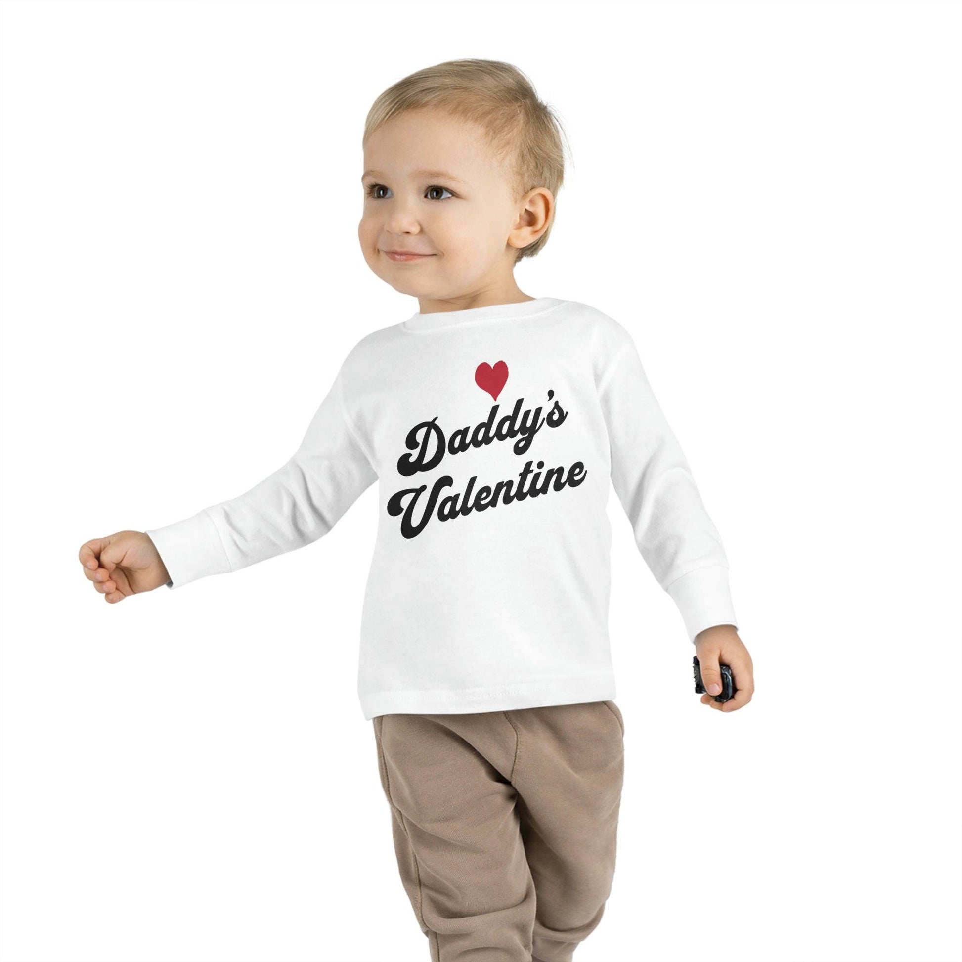Daddy's Valentine - Kids Valentine day shirt - Giftsmojo