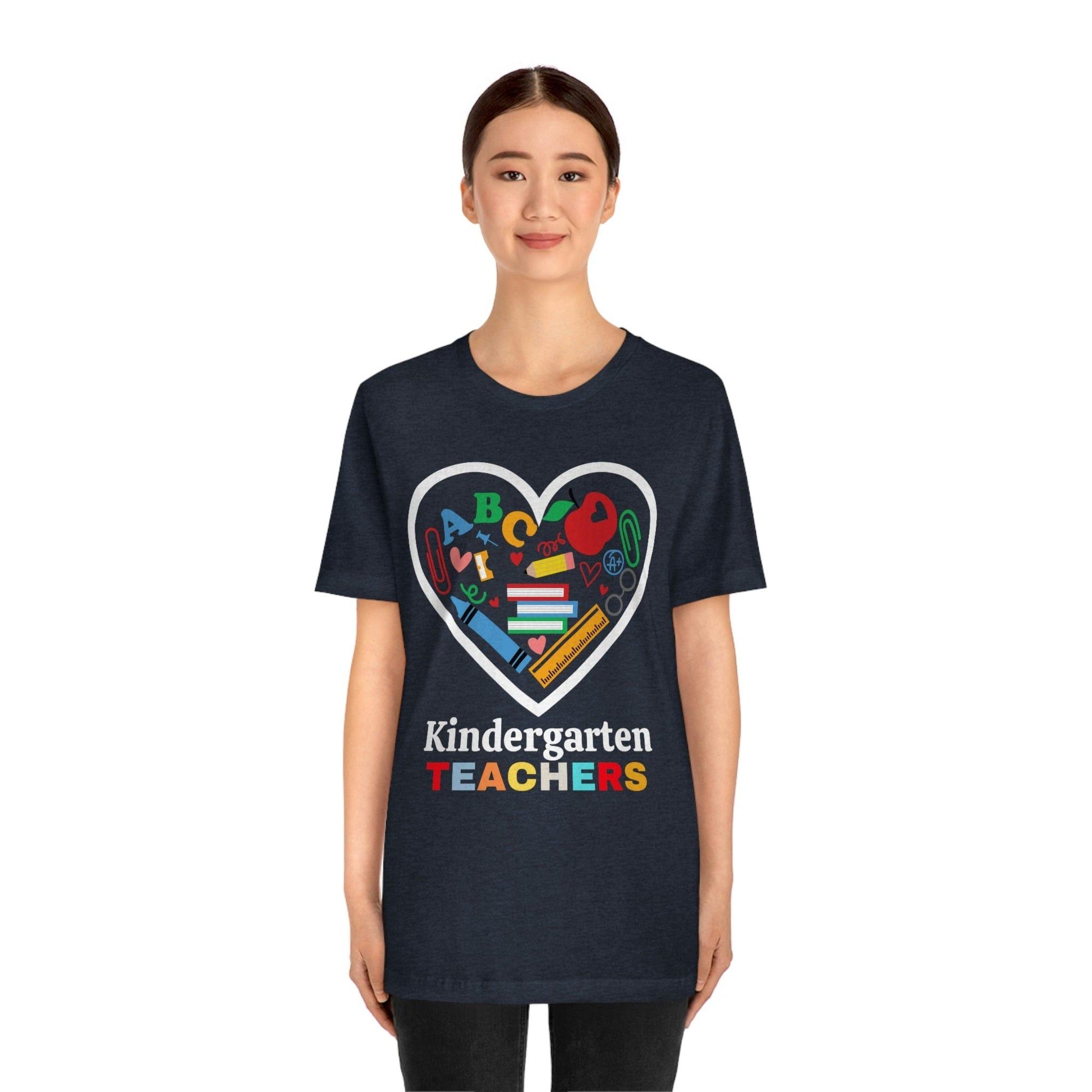 Love Kindergarten Teacher Shirt - Teacher Appreciation Shirt - Gift for Kindergarten Teacher - Giftsmojo