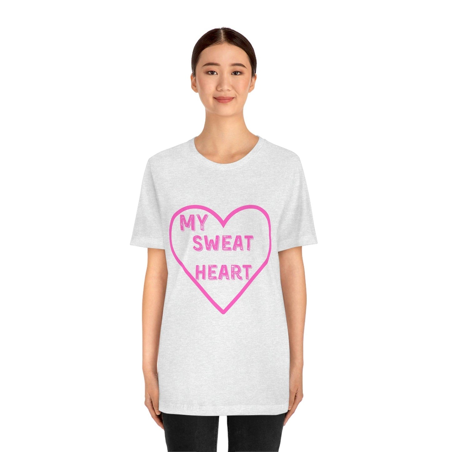 My Sweat Heart - Love shirt - Gift for wife - Gift for Husband - Gift for Girlfriend and Boyfriend - Anniversary gift - Giftsmojo