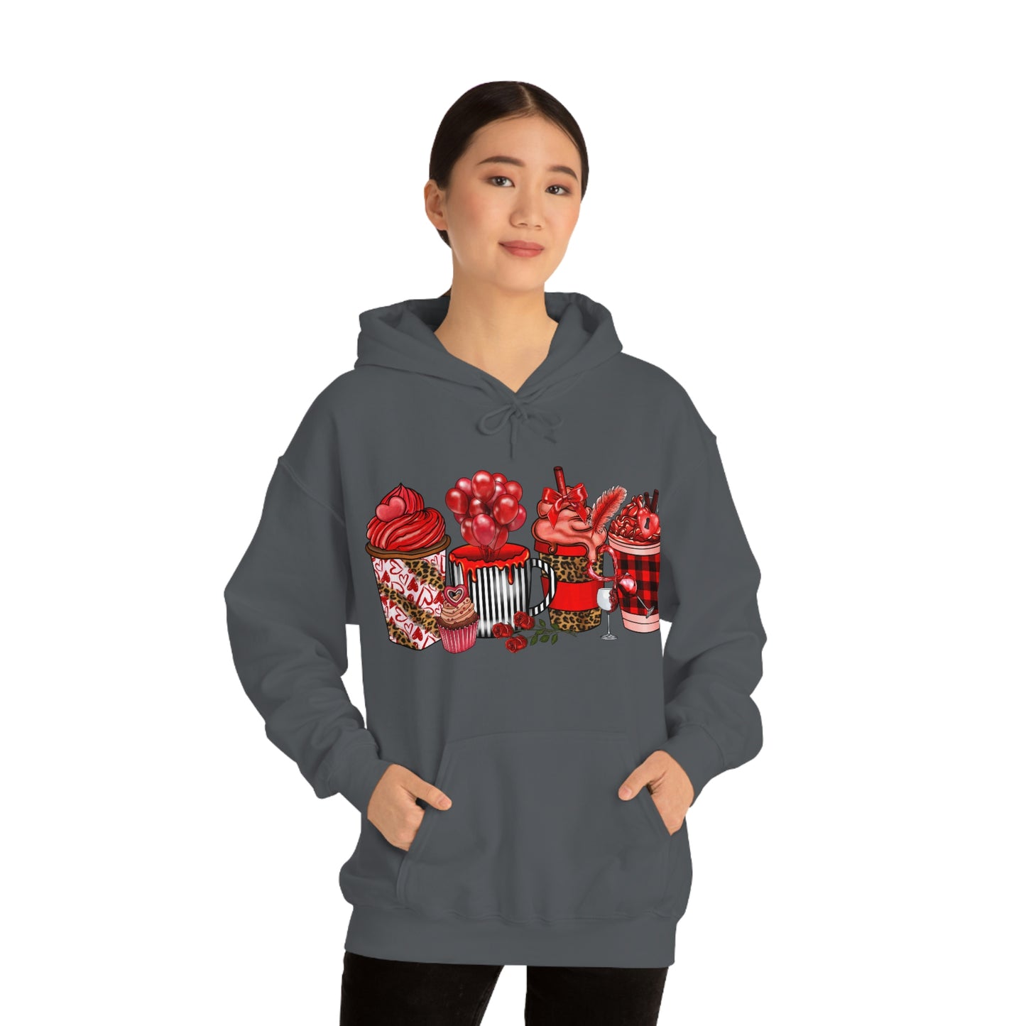 Valentine's day Hooded Sweatshirt (this is all i want for valentine)