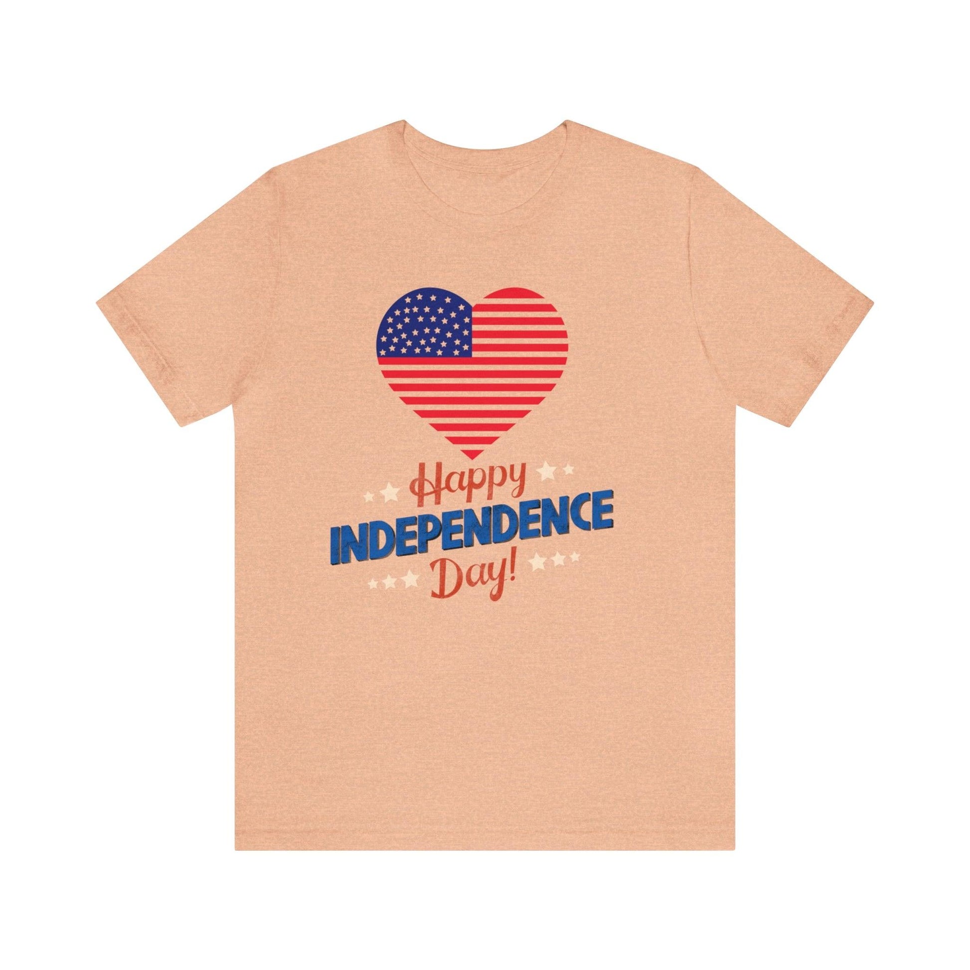 Happy Independence Day shirt, American flag shirt, Red, white, and blue shirt, Patriotic shirt, USA shirt - Giftsmojo