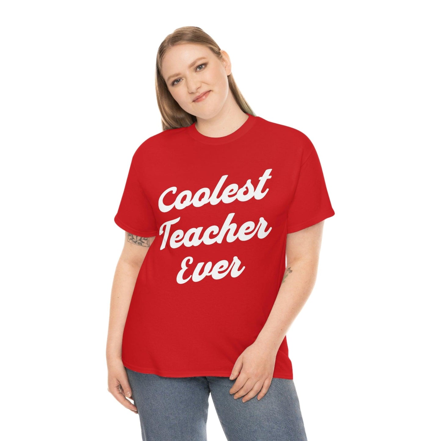 Coolest Teacher Ever T-Shirt - Giftsmojo