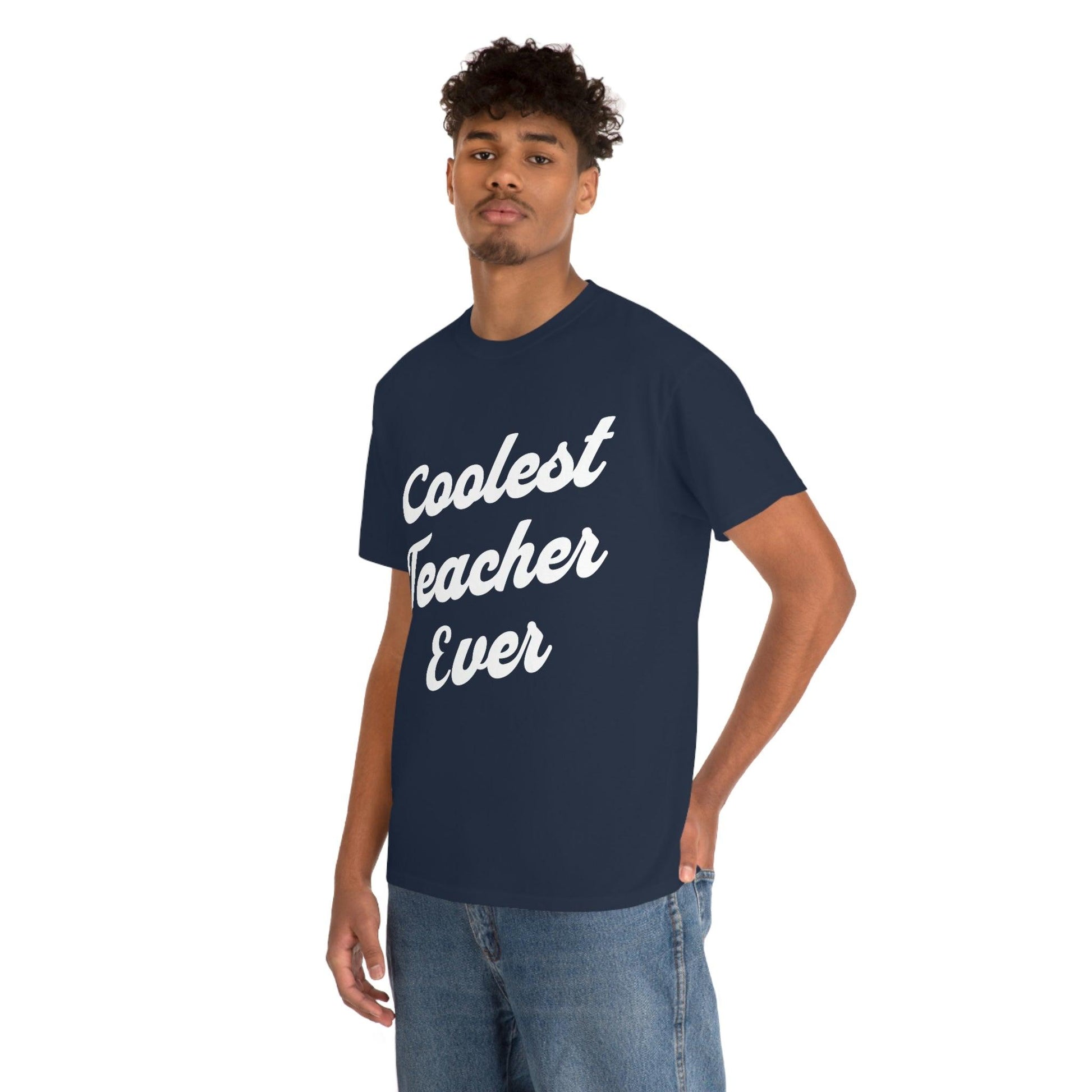 Coolest Teacher Ever T-Shirt - Giftsmojo