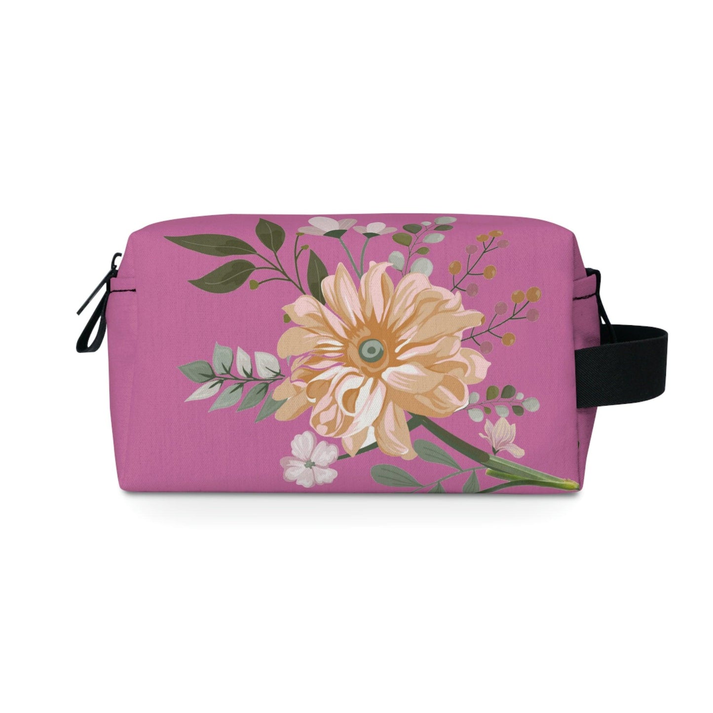 Makeup Bags Cosmetic Bag | Floral Makeup Bag - floral Toiletry Bag | makeup pouch gift for her | bridal party bags | travel bag - Giftsmojo