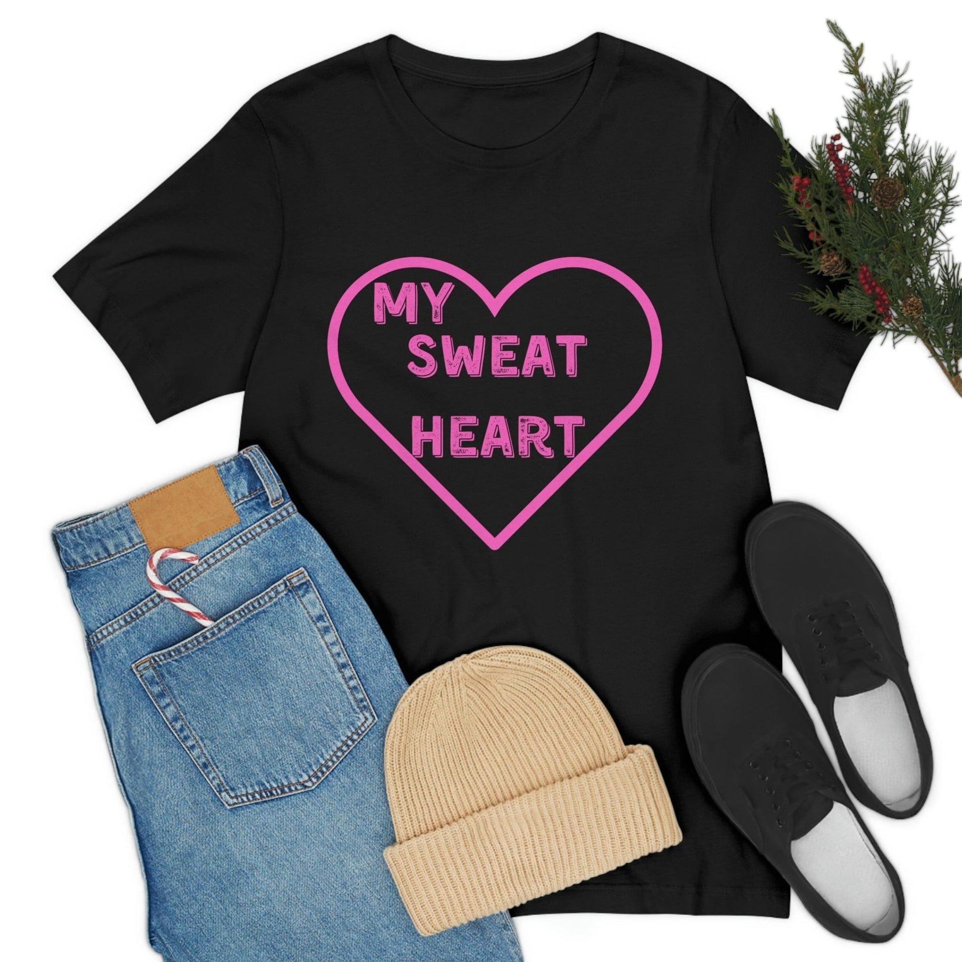 My Sweat Heart - Love shirt - Gift for wife - Gift for Husband - Gift for Girlfriend and Boyfriend - Anniversary gift - Giftsmojo