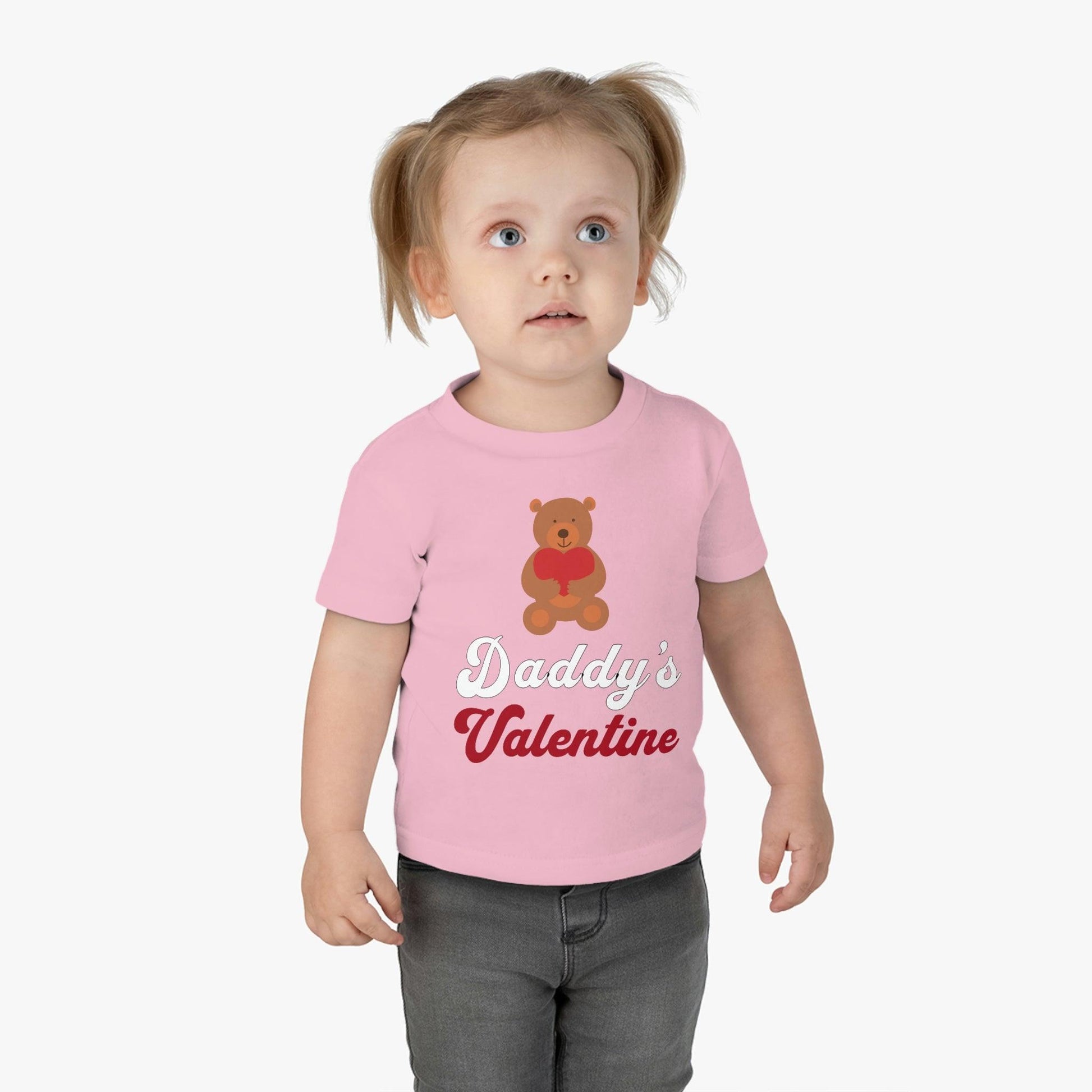 Daddy's Valentine - Kids Valentine day shirt - Giftsmojo