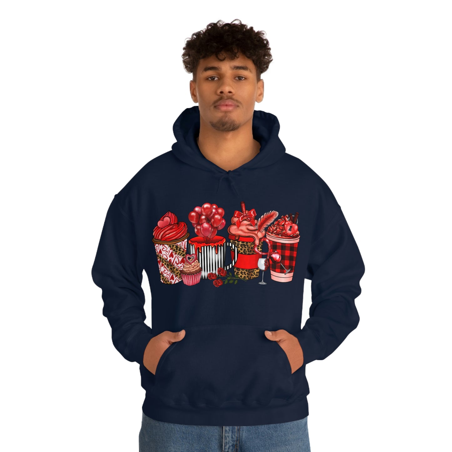 Valentine's day Hooded Sweatshirt (this is all i want for valentine)