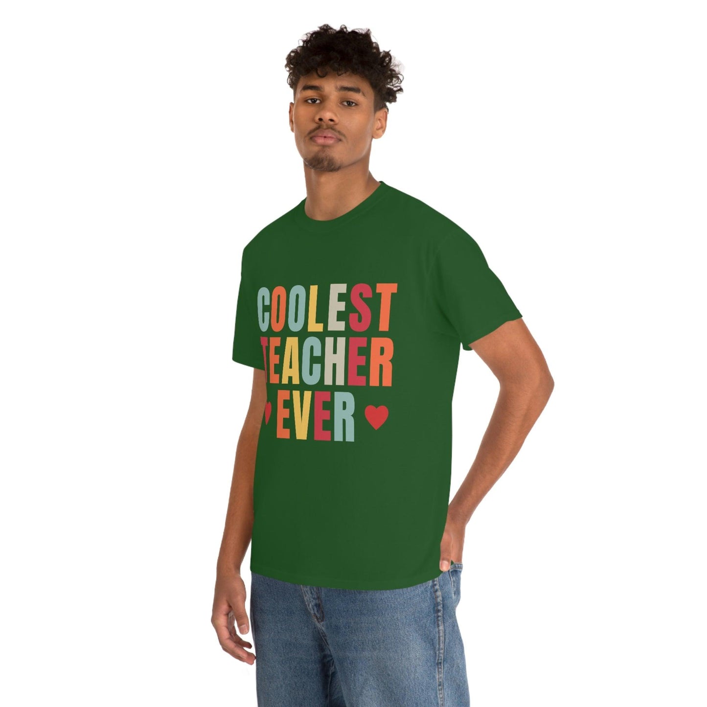 Coolest Teacher Ever T-Shirt - teacher gift - teacher appreciation - Giftsmojo