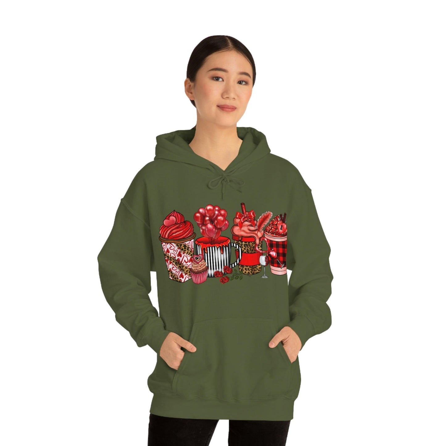 Valentine's day Hooded Sweatshirt (this is all i want for valentine) - Giftsmojo