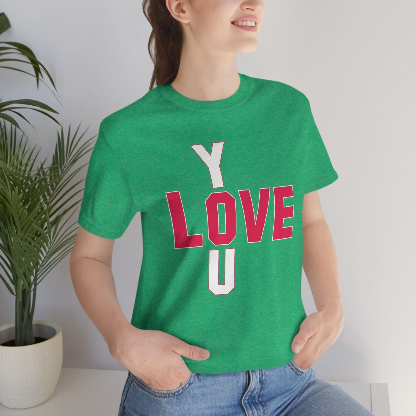 Love you Tshirt - Giftsmojo