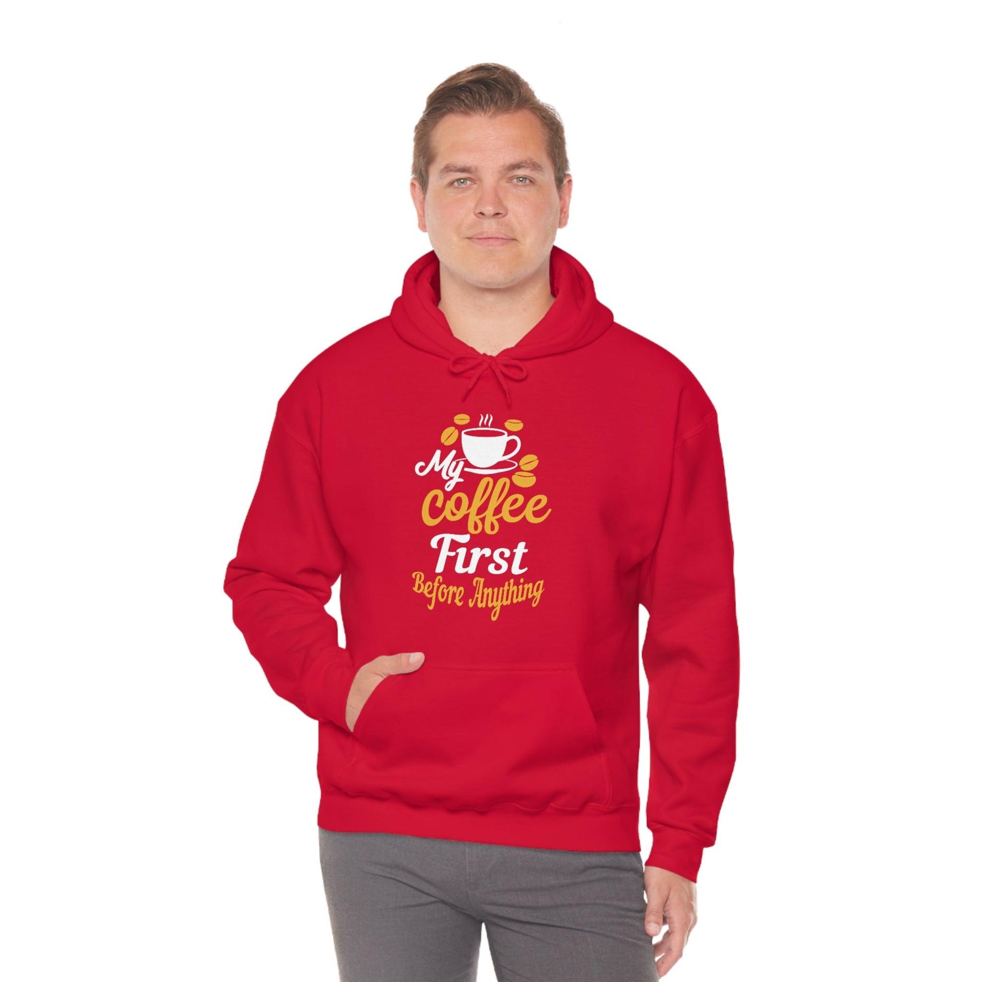 My coffee first before anything Hoodie - Giftsmojo