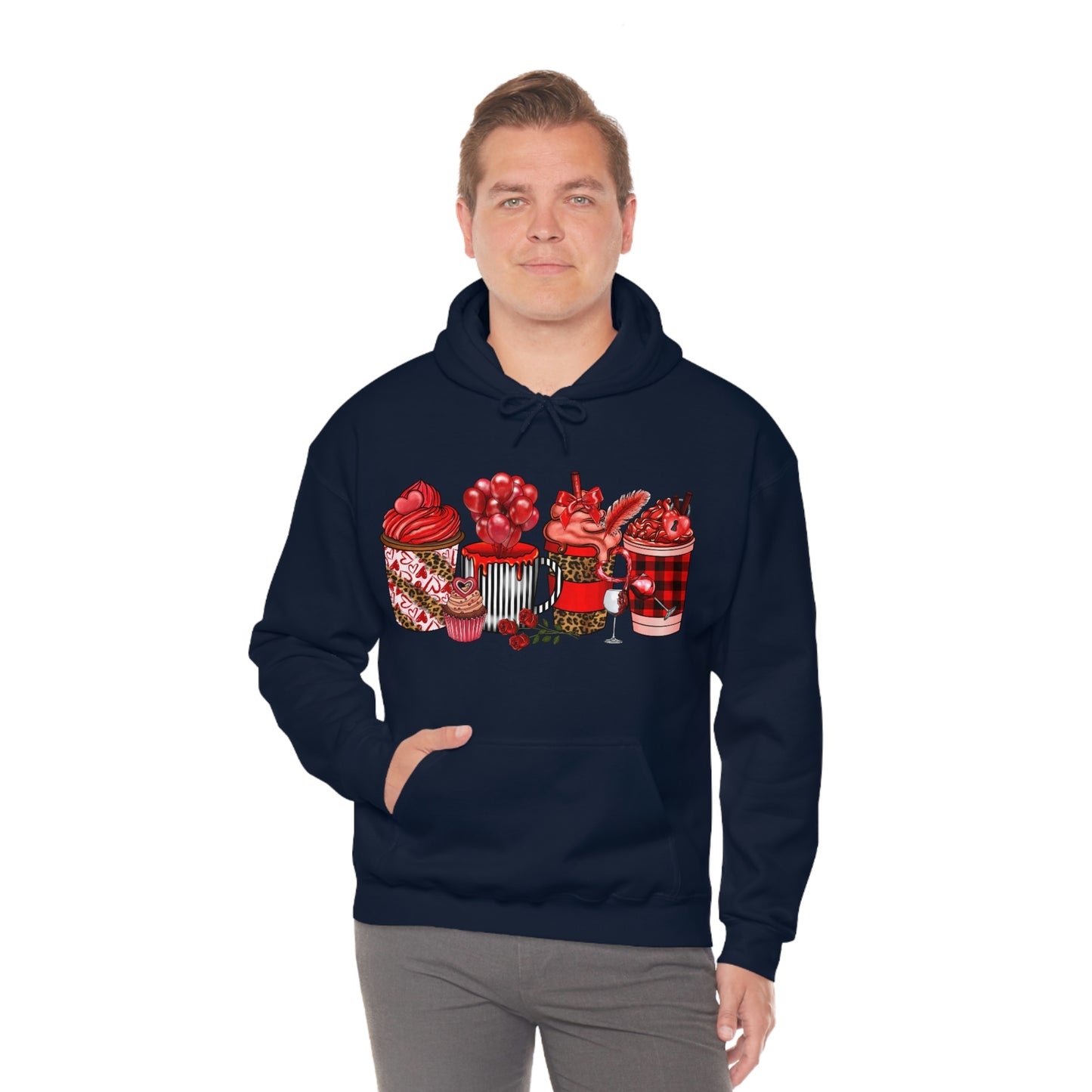 Valentine's day Hooded Sweatshirt (this is all i want for valentine)