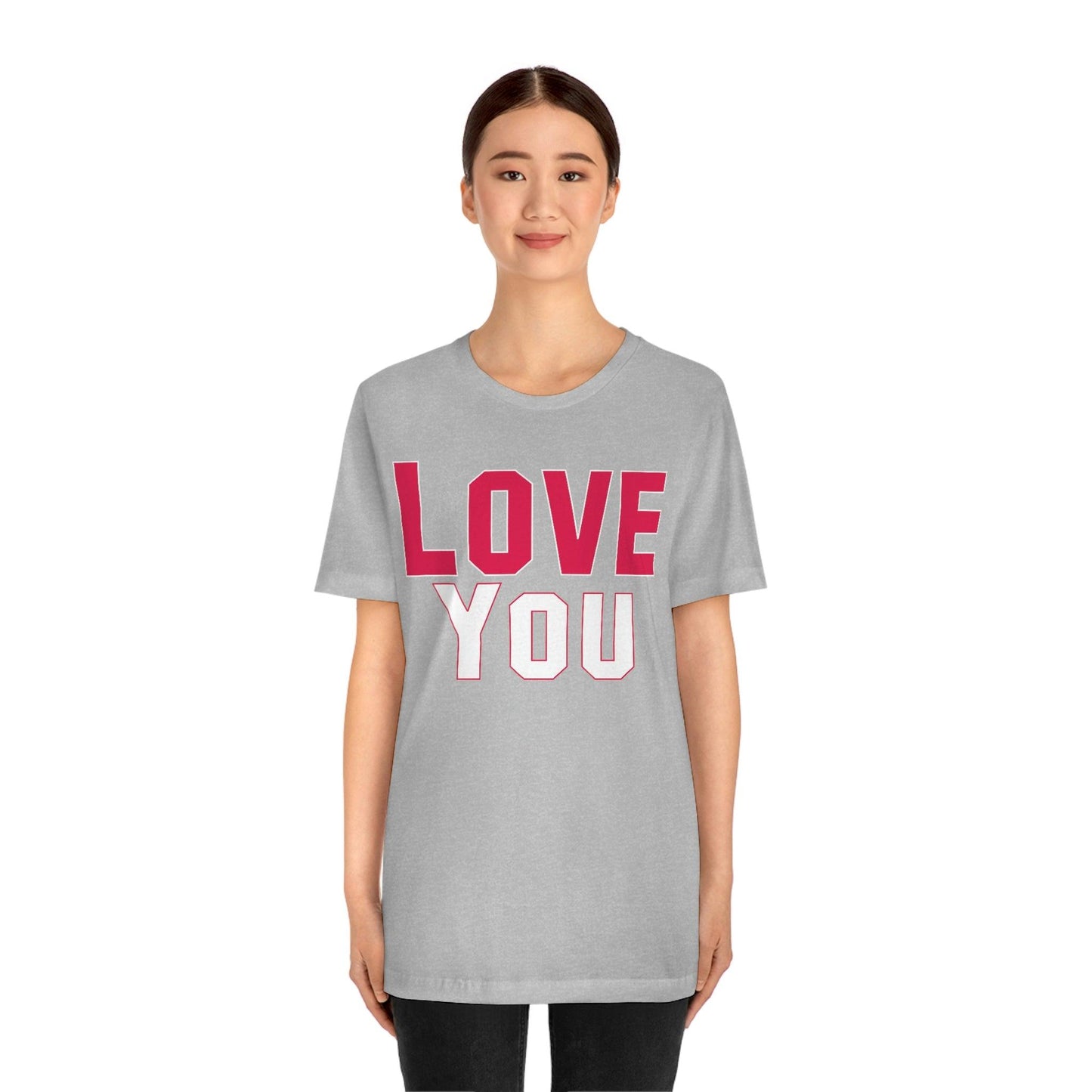 Love you T-shirt - Giftsmojo