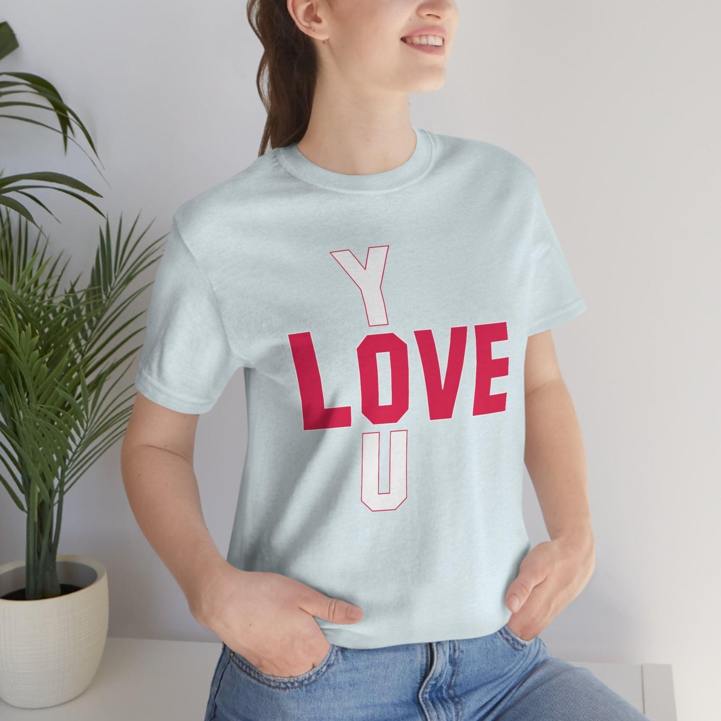 Love you Tshirt - Giftsmojo