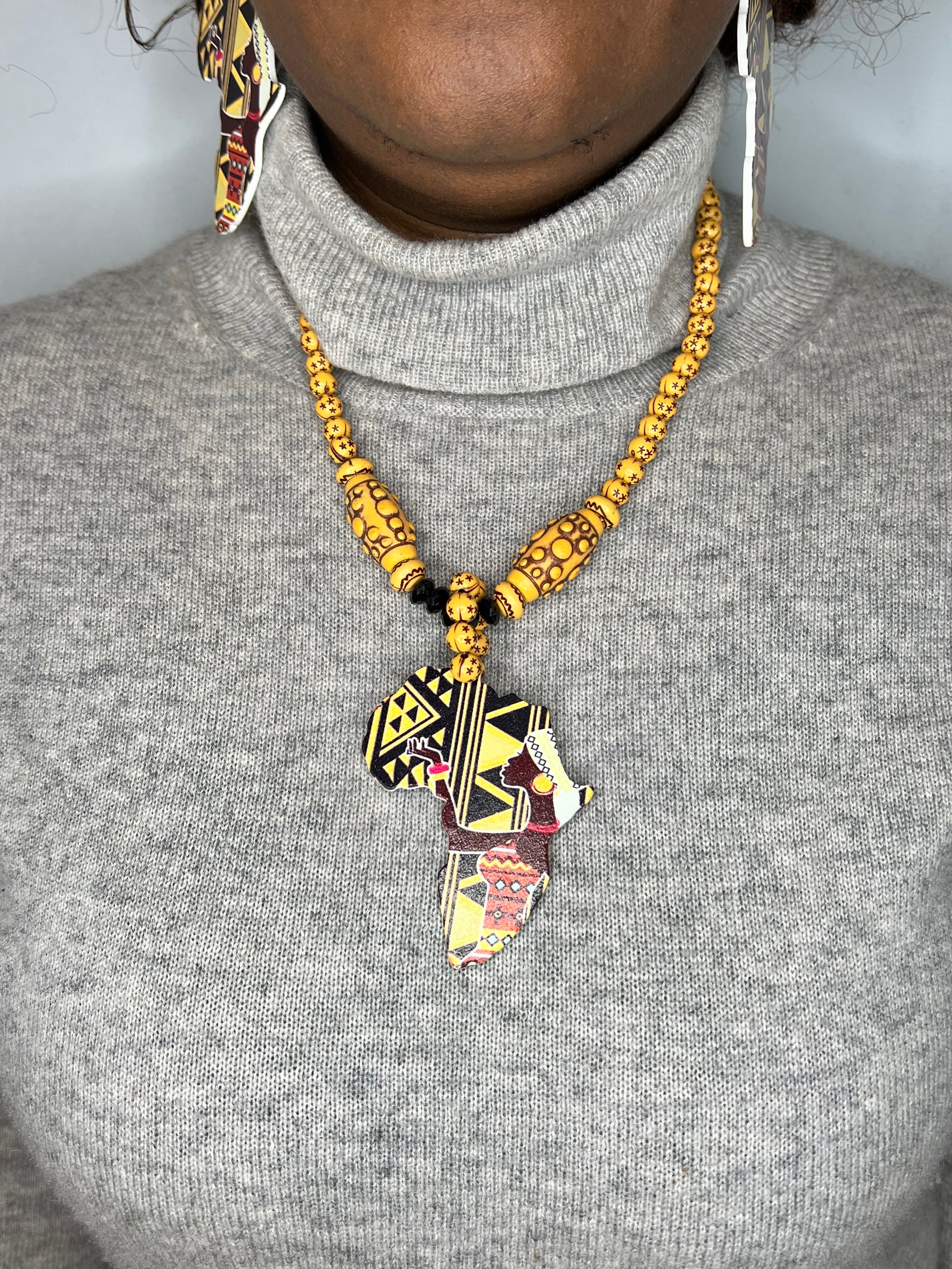 African Map Jewelry - African Jewelry - Giftsmojo