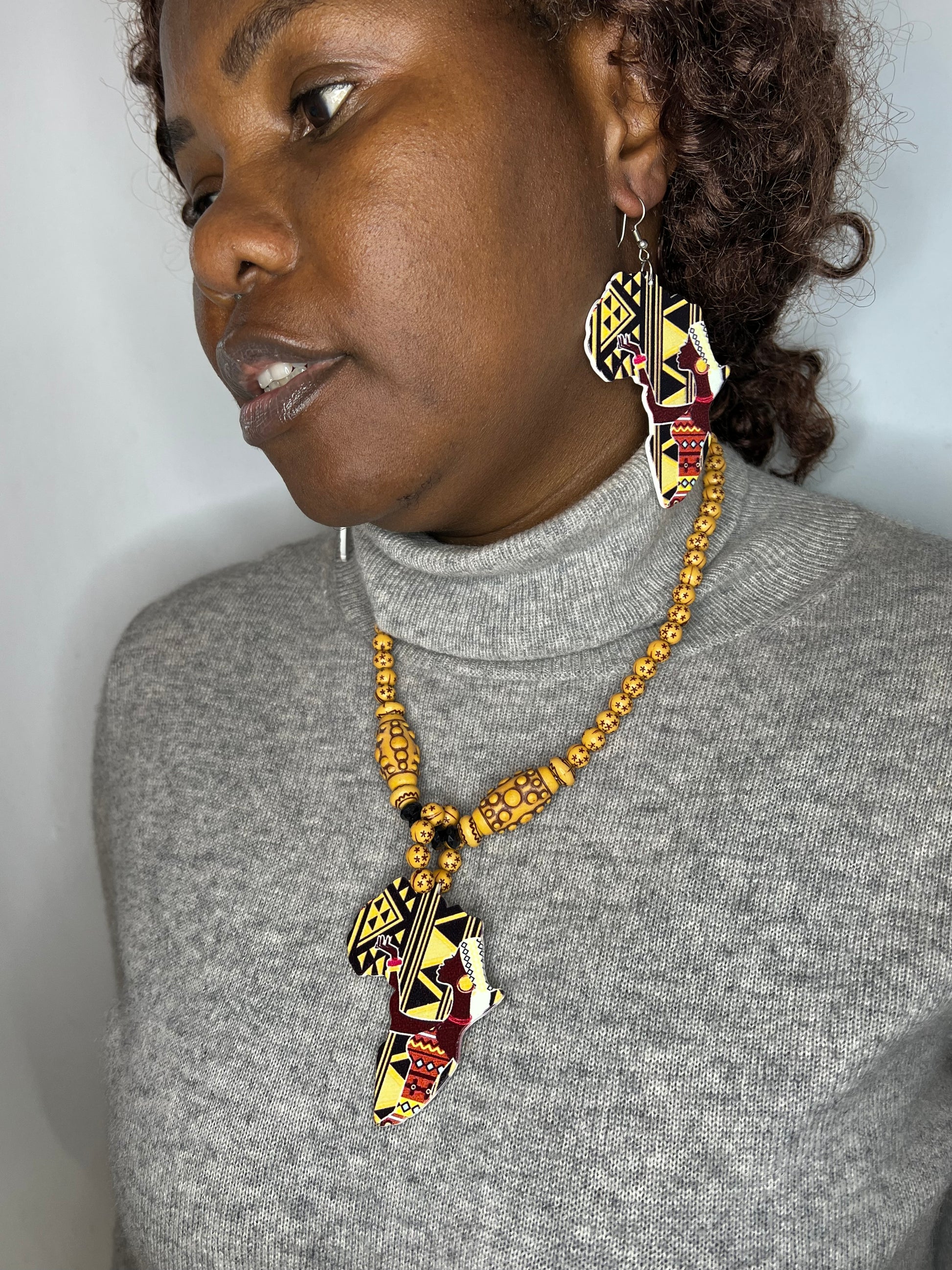 African Map Jewelry - African Jewelry - Giftsmojo