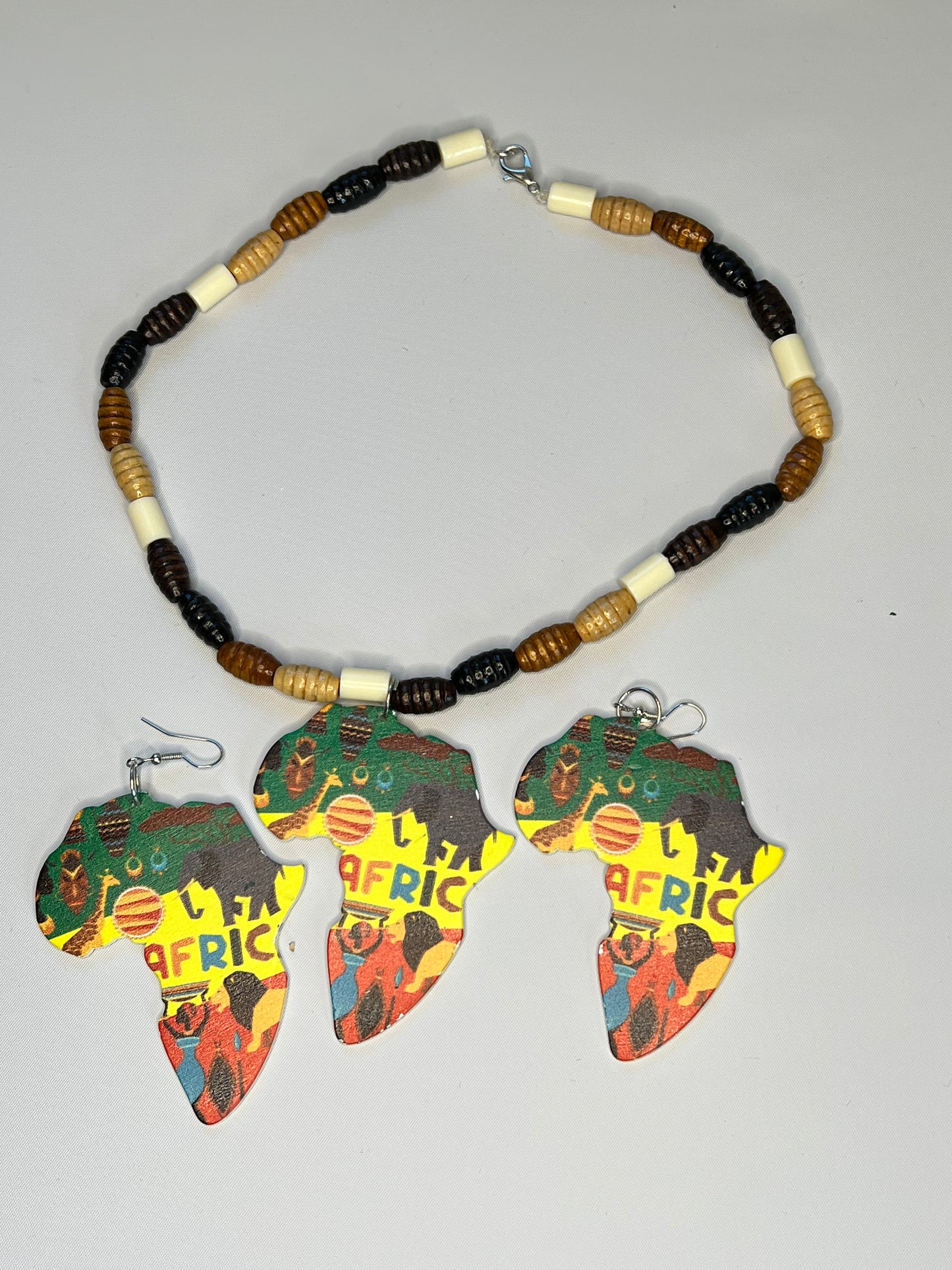 African Map jewelry