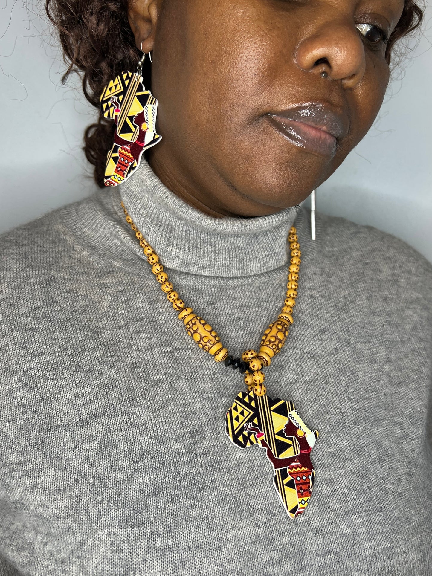 African Map Jewelry - African Jewelry - Giftsmojo