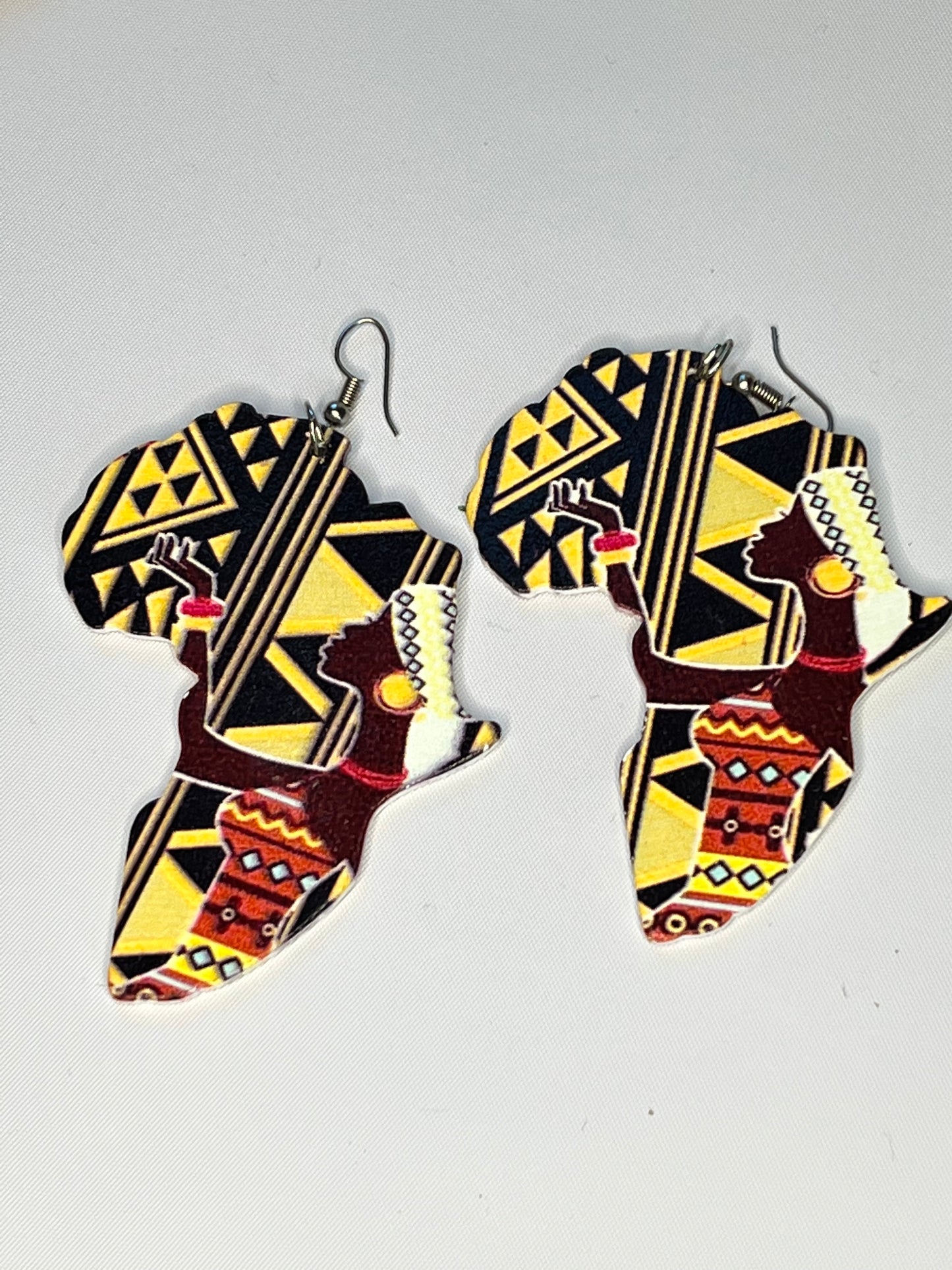 African Map Jewelry